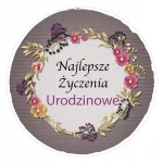 Kleebised &bdquo;S&uuml;nnip&auml;eva &otilde;hupallid, kingitused, &uuml;mbrikud, lilled&ldquo;, 48 tk