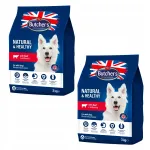 Kuiv koeratoit Butchers veiselihaga, 3 kg x 2