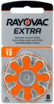 Kuuldeaparaadi patareid RAYOVAC 13 MF PR48, ZincAir, 8 tk