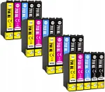 Tindikassetid Epson S21, D78, D92, DX7450, SX100, SX115, SX210, SX215, SX218 printeritele, 20 tk