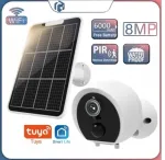 Juhtmevaba 4K WiFi kaamera TUYA p&auml;ikesepatareiga