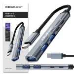 USB-C 5-&uuml;hes jaotur: USB-C PD, USB-C, 2x USB2.0, USB3.0