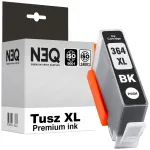 HP 364XL must tindiserv, sobib Photosmart 5520, 5524, Deskjet 3070A, 3520 printeritele
