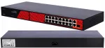 SAFIRE SW1916HIPOE-HF-300 l&uuml;liti, 16 PoE, gigabit RJ45, SFP, 300W