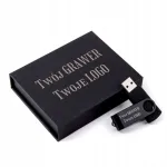 USB m&auml;lupulk Twister 4GB, USB 2.0, karbi ja isikup&auml;rase graveeringuga
