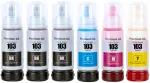 Tindikomplekt 6x 103 XL Epson EcoTank L3110/L3150/L3160/L3210/L3211/L3251/L3256 jaoks
