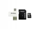 GOODRAM microSDHC 16GB m&auml;lukaart koos adapteriga