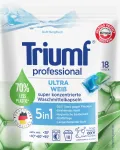 TRIUMF ULTRA WEISS pesukapslid, 18 tk, valgetele riietele