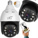 V&auml;line WiFi IP kaamera E27 pirniga, 5MP, p&ouml;&ouml;ratav, IP65, iOS/Android juhtimine