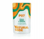 Natural Code P07 m&auml;rg kassitoit kanaliha, veiseliha ja k&ouml;&ouml;giviljadega 70g