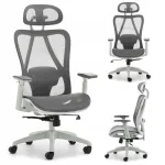 Kontoritool reguleeritava peatugega Daren Grey Mesh