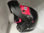 Mootorratta kiiver LS2 FF908 Strobe II, matt must, 3XL, visooriga