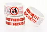 Kleepuv pakendilint &bdquo;CAREFULLY DO NOT THROW&ldquo;, 48 mm x 55 m, hot melt