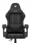 Kontoritool Hell's Chair HC-1014, must/valge, kangas