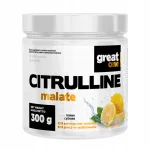 Citrulline Malate 300 g sidrunimaitseline toidulisand Great One