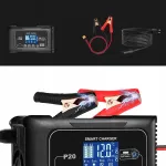 Universaalne 12V/24V LCD akulaatorilaadija mootorratastele ja autodele