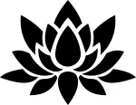 Auto kleebis taustata &bdquo;Lotus&ldquo; &otilde;is, 10 x 12,9 cm