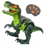 Kaugjuhitav T-Rex dinosaurus lastele, LED-tulede ja helidega
