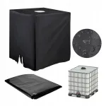 Veekindel must kaitsekate IBC 1000 l mahutile