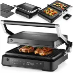 Elektriline grill-r&ouml;ster, 6 programmi, 2 termostaati, 2000W, taimer