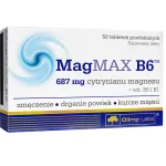 Toidulisand OLIMP MAGMAX B6, 50 tabletti