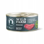 Wild Farm veiseliha pasteet kassidele, teraviljavaba, 85 g