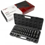 1/2" 35-osaline l&ouml;&ouml;gpadrunite komplekt, 6-kandilised, 8&ndash;32 mm, pikad ja l&uuml;hikesed
