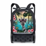 Nikidom Roller UP XL Safari ratastega laste seljakott, 27 l