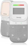 Laste raadiovahi Lionelo Babyline 2.3 koorimislaulude ja m&uuml;ratuvastusega, valge