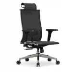 Ergonoomiline kontoritool ANGEL iO musta v&auml;rvi v&otilde;rguga, p&ouml;&ouml;ratav