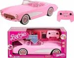 Kaugjuhitav Barbie Hot Wheels Corvette Stingray auto, roosa