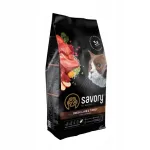 Savory kassitoit tundliku seedimisega kassidele, lambaliha ja kalkuniliha, 400 g