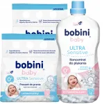Pesupulber BOBINI tundlikule nahale 1,425 kg x 2 ja loputusvedelik 1,8 l