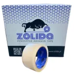 Zolida kleepuv teip 48 mm x 54 m, l&auml;bipaistev, vaikne rullimine, 36 tk