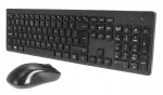 Juhtmevaba klaviatuur ja hiir MEDION QWERTY PL 298, must, USB
