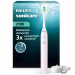 Philips Sonicare 2100 heleroosa elektriline hambahari, 2 otsikut, HX4022/03