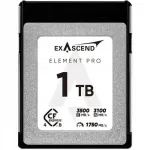 Exascend Element Pro CFexpress B 4.0 1TB m&auml;lukaart