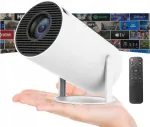 LED projektor Magcubic HY300 Pro valge Android WiFi Bluetooth k&otilde;lariga