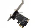 M.2 E v&otilde;tmega PCIe x1 WiFi ja Bluetooth adapter M.2 WiFi moodulile
