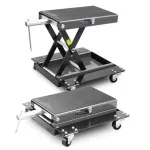 Kaasaskantav mootorratta k&auml;&auml;ridega t&otilde;stuk kuni 500 kg, Graphite