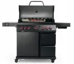 LANDMANN CoolBlack5+2 gaasigrill sahtlite ja malmist restidega