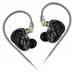 K&otilde;rvaklapid Kz Audio Kz Zar juhtmega, mustad, 3,5 mm k&otilde;rva