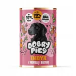 DOBRY PIES konserveeritud koeratoit kalkuniliha, aprikooside ja basiilikuga, 400 g