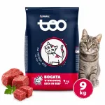 Kuiv kassitoit TEO veiselihaga, 32% liha, 9 kg
