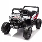 Laste elektriauto BUGGY UTV Joy4kids, 4x45W, nahkistmega, LED tuled, puldist juhitav