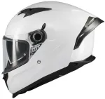 Motorratturi kiiver MT BRAKER SV A0, valge, integraalne, suurus L
