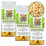 Kuivatatud banaanid n&auml;rilistele ja j&auml;nestele, 3 x 50 g