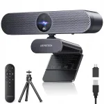 DEPSTECH DW50 Pro 4K veebikaamera puldi, automaatfookuse ja mikrofoniga