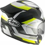 Motorratturi kiiver Arai Quantic Supra, kollane, suurus S