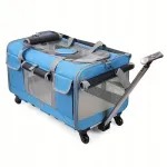 Lemmikloomade transpordikott XL ratastega